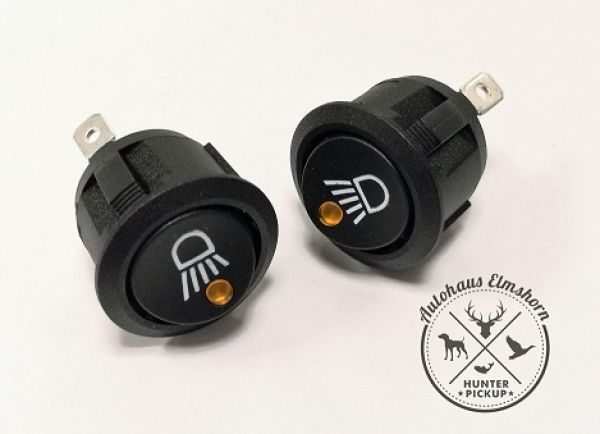 Schalter 12V/24V für Arbeitsscheinwerfer